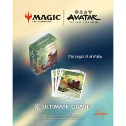 Card Sleeves: MTG Art Sleeves- Avatar The Last Airbender- The Legend of Roku - Image 1