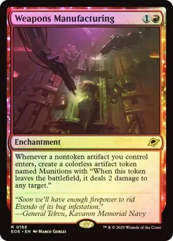 MTG - Weapons Manufacturing - Foil - Edge of Eternities - Magic the Gathering - Image 1