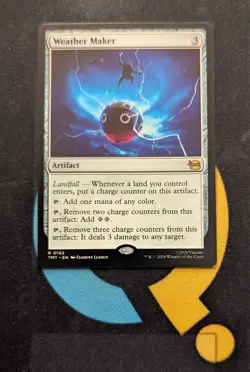 Weather Maker Rare TMT 182 Teenage Mutant Ninja Turtles MTG - Image 1