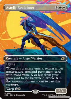 TCG MTG Astelli Reclaimer (Borderless) [EOE - 288] - NM [Normal] - Image 1