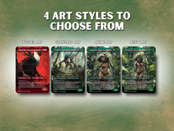 Vorinclex, Monstrous Raider - Custom Magic: The Gathering Card - Image 2