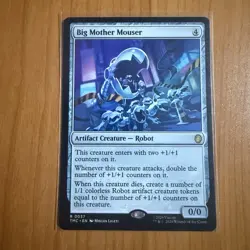 Big Mother Mouser - TMNT - Teenage Mutant Ninja Turtles MTG Magic The Gathering - Image 1
