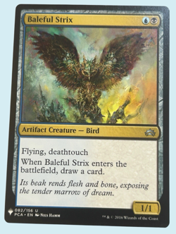 Baleful Strix, Mystery Booster, NM Near Mint, Magic the Gathering MTG - Image 1