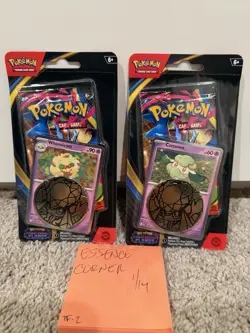 Pokemon TCG: Phantasmal Flames Single Pack Blister Set - Cottonee & Whimsicott - Image 1