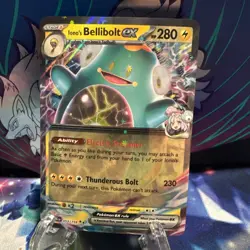 Pokemon TCG Ionos Bellibolt ex 053/159 Journey Together Double Rare Holo NM/M - Image 1