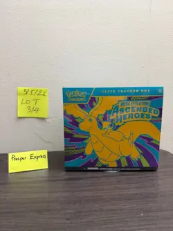 Pokemon Ascended Hero's Elite Trainer Box Sealed ETB - NEW SEALED- READY TO SHIP - Image 1