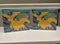 Pokemon Ascended Heroes ETB Elite Trainer Boxes Lot Of 2 Sealed New - Image 1