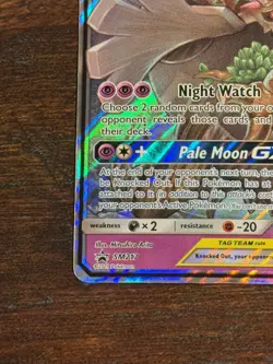 Trevenant & Dusknoir GX SM217 Black Star Promo Holo Pokemon TCG Card LP - Image 5