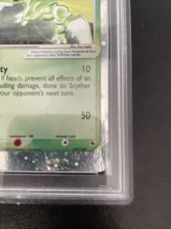 Pokemon Scyther EX Holo Card Ruby and Sapphire 102/109 PSA 1 - Image 5