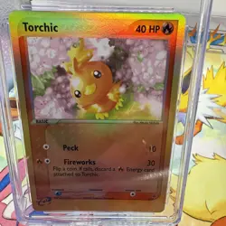 Pokemon - Torchic Reverse Holo 008 - Black Star Promos - Graded CGC 10 - Image 2