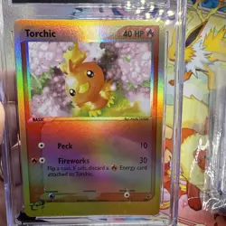 Pokemon - Torchic Reverse Holo 008 - Black Star Promos - Graded CGC 10 - Image 4