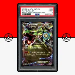 Pokemon PSA 9 Rayquaza EX 034/036 CP5 Mythical Legendary Dream Shine Japanese - Image 1