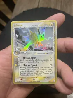 Jolteon 7/113 Delta Species Reverse Holo Stamped Ex Pokemon Vintage NM - Image 2