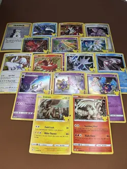 Pokemon Anniversary Legendary Lot Lugia Ho-Oh Zekrom Palkia Reshiram Dialga 25th - Image 1