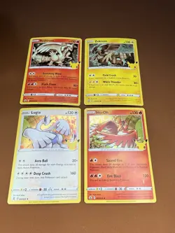 Pokemon Anniversary Legendary Lot Lugia Ho-Oh Zekrom Palkia Reshiram Dialga 25th - Image 2