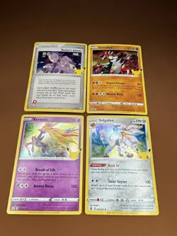Pokemon Anniversary Legendary Lot Lugia Ho-Oh Zekrom Palkia Reshiram Dialga 25th - Image 4