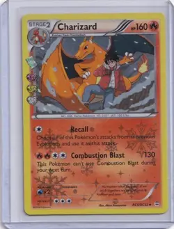 2016 POKEMON GENERATIONS #RC5/RC32 CHARIZARD REVERSE HOLO - Image 1