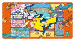 Pokemon TCG 2024 Suzhou Masters Game Exclusive Pikachu & Mew Playmat Sealed - Image 1