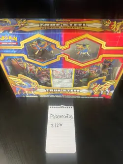 Pokemon TCG True Steel Premium Collection Box Zacian - Image 1