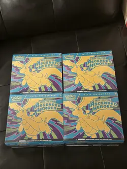 🔥Lot of 4🔥 Pokemon Ascended Heroes ETB Elite Trainer Boxes - Image 1
