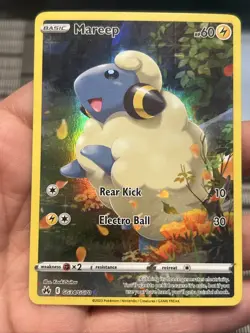 Pokemon TCG Mareep Ultra Rare Holo Crown Zenith 2023 GG34/GG70- NM - Image 1