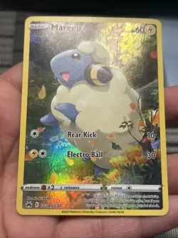 Pokemon TCG Mareep Ultra Rare Holo Crown Zenith 2023 GG34/GG70- NM - Image 2
