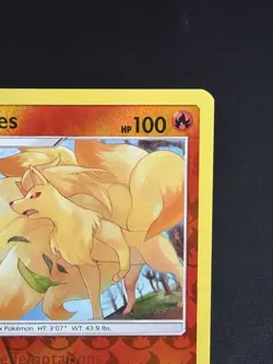 Pokemon TCG Ninetales 16/181 SM Team Up Reverse Holo Rare NM - Image 4