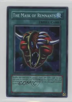 The Mask of Remnants (Special Edition) YuGiOh Tactical Evolution Limited Promo - Image 1