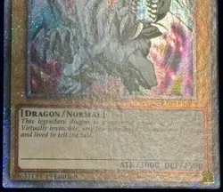 LP - Blue-Eyes White Dragon (Platinum Secret Rare) RA03-EN079 Quarter Century - Image 3