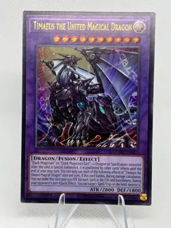 Yugioh! Timaeus the United Magidragon Maze of the Muertos MZMU-EN012 - Image 1