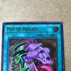 Yugioh! Pot of Desires - OP11-EN003 - Ultimate Rare - Unlimited Edition Near Min - Image 3