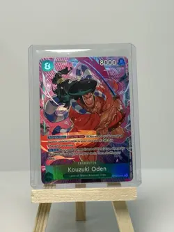 ONE PIECE Card Game - Kouzuki Oden (Alt Art) OP02-030 SR Paramount War - NM/M - Image 1