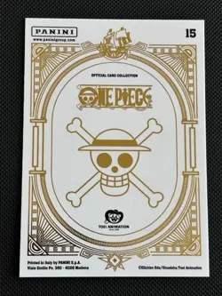 2024 Panini One Piece Treasure Box Set Sanji Space Holo #15 - Image 2