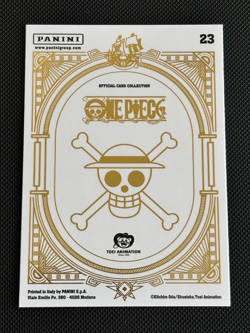 2024 Panini One Piece Treasure Box Set Nami Distortion Holo #23 - Image 2