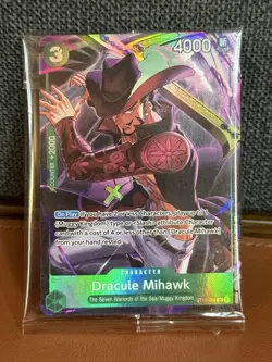 Dracule Mihawk (Illustration Box Vol.4) ST12-003 One Piece Promo Sealed - Image 1