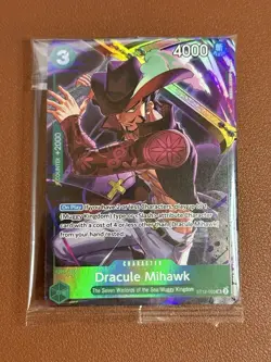 Dracule Mihawk (Illustration Box Vol.4) ST12-003 One Piece Promo Sealed - Image 2