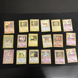 Pokemon TCG Vintage Promo Card Lot Pikachu Mewtwo Mew Dragonite Eevee & More - Image 1