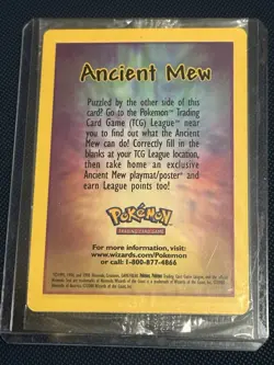 Pokemon card - Ancient Mew - Promo Holo SEALED OVP - MINT - Image 1