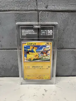 Pokemon Pikachu TAG 10 SV-P Promo Gym Event 120/SV-P Japanese 2023 Card - Image 1