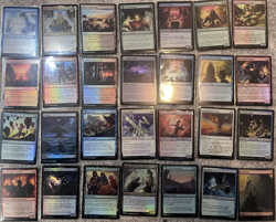 Huge Lot of 28 Foil Holo MTG Avatar The Last Airbender Cards - Image 1