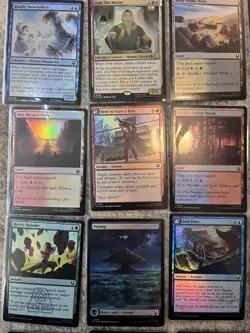 Huge Lot of 28 Foil Holo MTG Avatar The Last Airbender Cards - Image 5