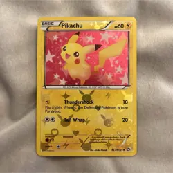Pokemon TCG Pikachu RC7/RC25 Radiant Collection Holo Card 60 HP - Image 1
