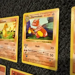 LOT Of 11 1999 Pokemon Cards!! Charmander! Charmeleon! Vulpix! Weedle! - Image 3