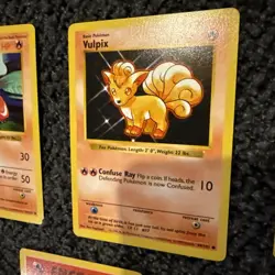 LOT Of 11 1999 Pokemon Cards!! Charmander! Charmeleon! Vulpix! Weedle! - Image 4