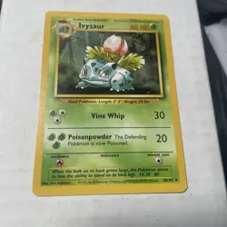 Ivysaur 30/102 Base Set 1999 Pokemon TCG Card NM - Image 1