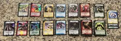 Vintage Duel Masters TCG Card Lot DM-01 DM-02 Over 150 Cards! Some Holos/Rares - Image 1