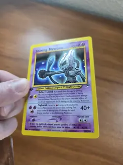 Shining Mewtwo 1st Edition 109/105 Neo Destiny Holo Pokemon Card LP - Image 3