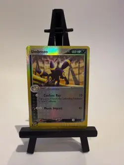 Umbreon 24/100 EX Sandstorm 2003 Reverse Rare Holo e-Series Pokemon Card TCG - Image 1