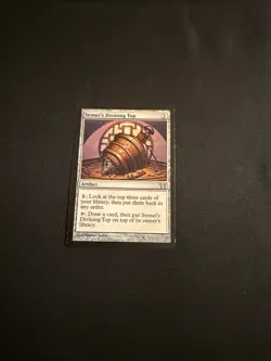 Sensei's Divining Top [Champions of Kamigawa] Magic MTG Cards LP/MP - Image 1