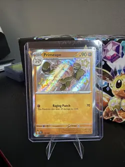 Primeape 170/091 S&V Paldean Fates Shiny Holo Rare Pokemon TCG Card NM Condition - Image 1